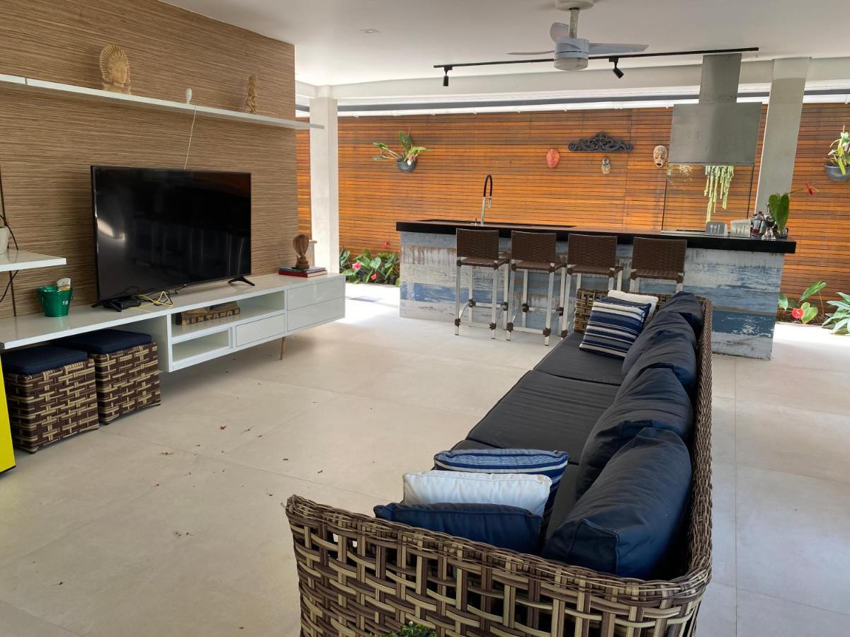 Waves Guest House Maresias Bagian luar foto