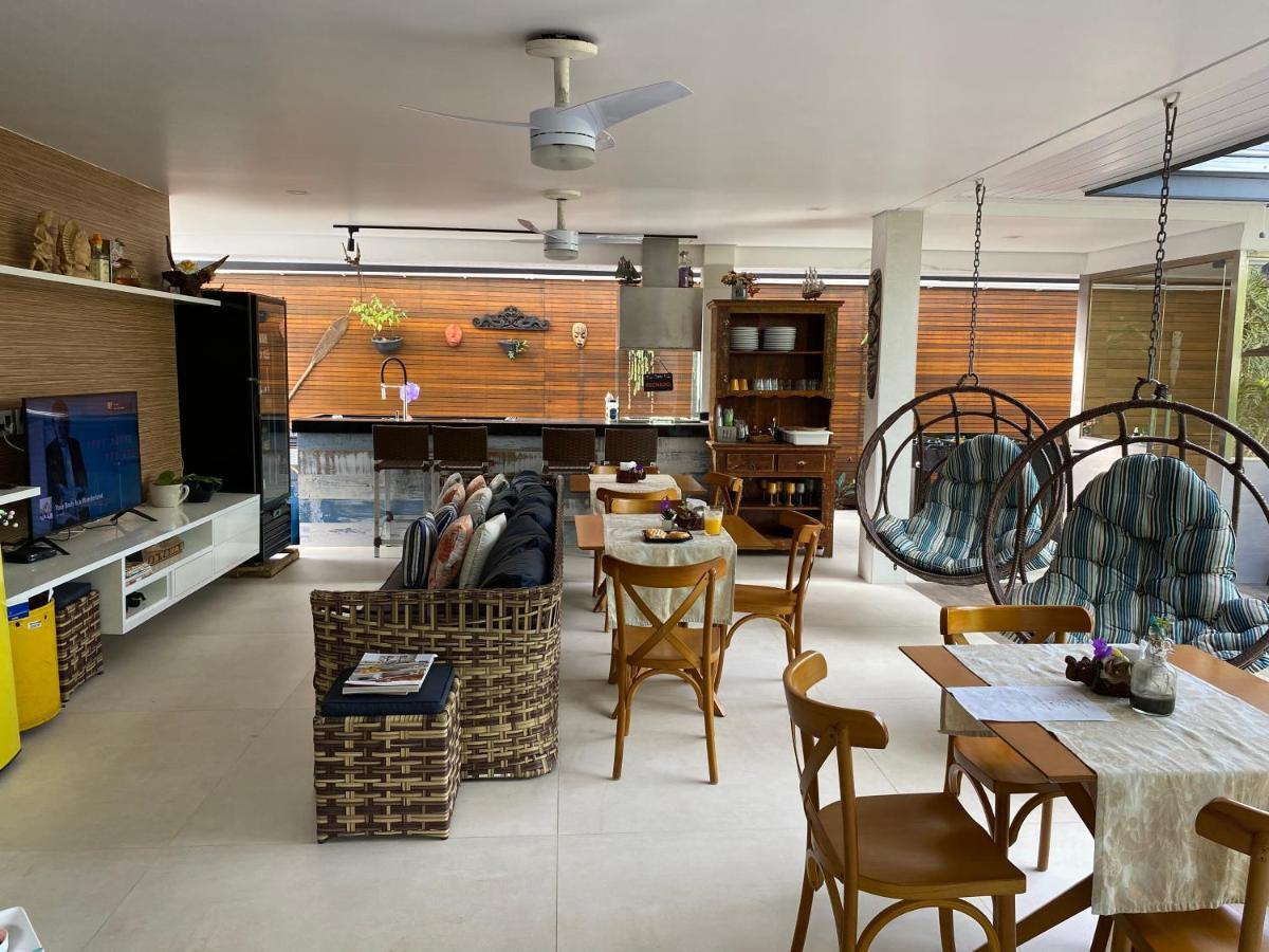 Waves Guest House Maresias Bagian luar foto